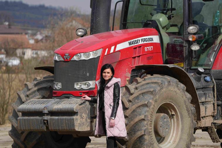 Jana Novotná pracuje v zemědělství už téměř deset let. 